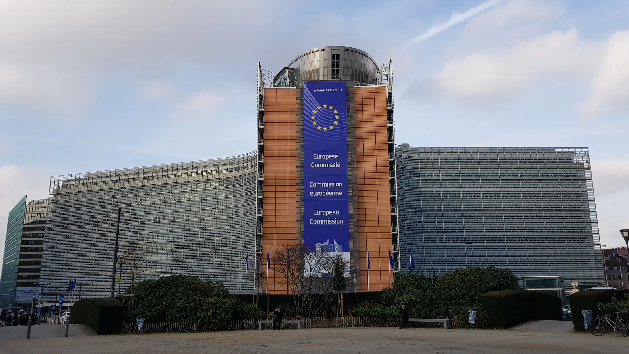 Il Berlaymont, sede della Commissione europea a Bruxelles, nel gennaio 2018. Foto d’archivio.